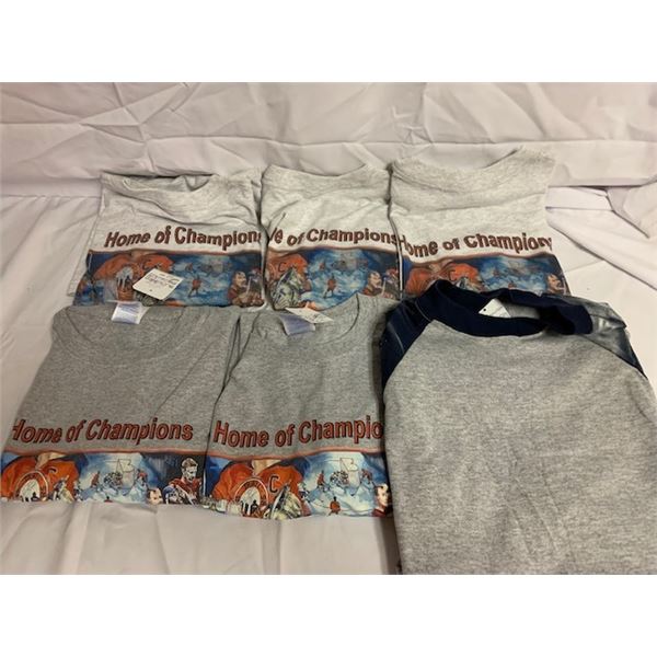6 NEW MEDIUM T-SHIRTS