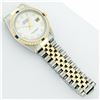 Image 7 : Rolex Mens 2 Tone Mother Of Pearl Diamond & Sapphire 36MM Datejust Wristwatch