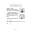 Image 3 : 21.34 ctw GIA Cert Tanzanite and Diamond Pendant With Chain - 14KT White Gold