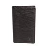 Image 1 : Louis Vuitton Black Epi Leather Long Checkbook Wallet