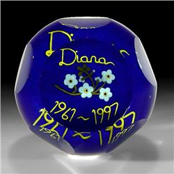 Perthshire 1997 Princess Diana Paperweight