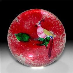 Possibly Vintage French Exotic Bird Paperweight