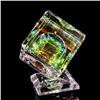 Image 3 : Optical Cube Desktop Crystal Cube Paperweight