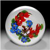Image 1 : Ken Rosenfeld 2005 Tricolor Bouquet Paperweight