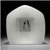 Image 1 : Alison Ruzsa Frosted Dancers House Paperweight