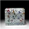 Image 2 : Whitefriars 1973 Millefiori Block Paperweight