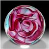 Image 2 : Italian Murano Pink Rose Millefiori Paperweight