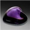 Image 2 : Baccarat Translucent Heart-Shaped Paperweight