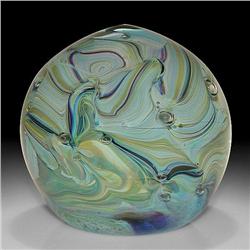 Williams 1984 Multicolored Abstract Paperweight