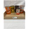 Image 1 : Lot of 5 Vintage Oil Cans, Gulf, Penzoil, etc