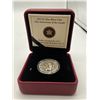 Image 2 : 2012 One Dollar Fine Silver Coin Twenty Fifth Anniversary of the Loonie in Original Box