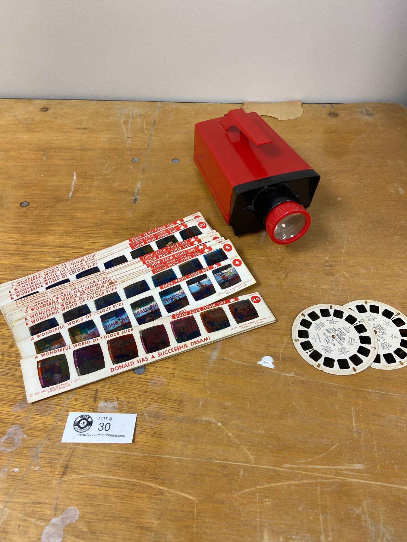 Vintage MagnaSlide Projector Walt Disney Wonderful World of Color in