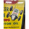 Image 2 : Amazing Quaker State Racing Motor Oil Framed Cardboard Sign Cool Graphics