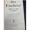 Image 2 : 1944 Hard Cover DER.Fuehrer Hitler's Rise to Power Book