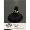 Image 2 : 10k Black Alaska Diamond 3 Stone Ring