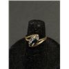 Image 2 : 10k Gold Black Alaska Diamond Ladies Ring Circa 1950's-60's