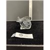 Image 1 : Vintage Waterford Crystal Fish Figurine