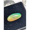 Image 2 : Smokey Rainbow Opal 1.86 ct 13.70 x6.35 x 4,23mm Oval Cabochon- Ethiopia