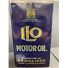 Image 2 : Rare 1930's 220 One Gallon Motor Oil Tin and 1 Rare 1 Quart Tin Can- Very Nice Condition