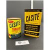 Image 1 : Vintage Casite Tuneup Tin Cans -  Canadian Made