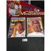 Image 2 : Nice Collectible Mark McGwire Lot Tough Stuff Magazines and 5ooth Homerun Pennant in Hard Case