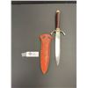 Image 2 : Very Nice Knife with Sheath 13" Long