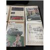 Image 2 : Lot of 10 Car Advertisements from 1930s to 1960s On Board In Bags