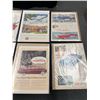 Image 2 : Lot of 10 Car Advertisements from 1930s to 1960s On Board In Bags