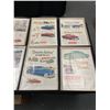 Image 2 : Lot of 10 Car Advertisements from 1930s to 1960s On Board In Bags