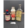 Image 1 : Lot of 3 Vintage Bottles Watkins Jubilee and Miss Stewart