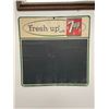 Image 1 : Vintage Cardboard/Masonite 7 Up Chalkboard 20x20" One you Don't See Often!