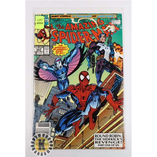 MARVEL THE AMAZING SPIDER-MAN ISSUE 353 EARLY NOV
