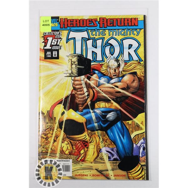 MARVEL HEROS RETURN THE MIGHTY THOR