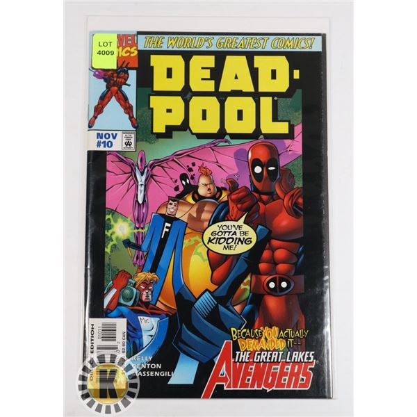 MARVEL DEAD POOL THE GREAT LAKES AVENGERS