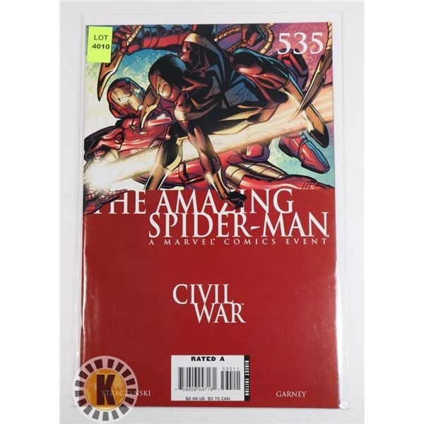 MARVEL THE AMAZING SPIDER-MAN CIVIL WAR