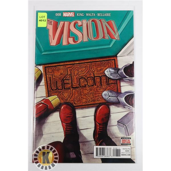 008 MARVEL THE VISION DIGITAL EDITION
