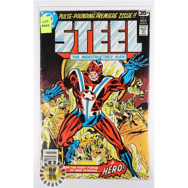 DC STEEL THE INDESTRUCTIBLE MAN