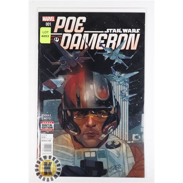 MARVEL 001 POE DAMERON STARWARS