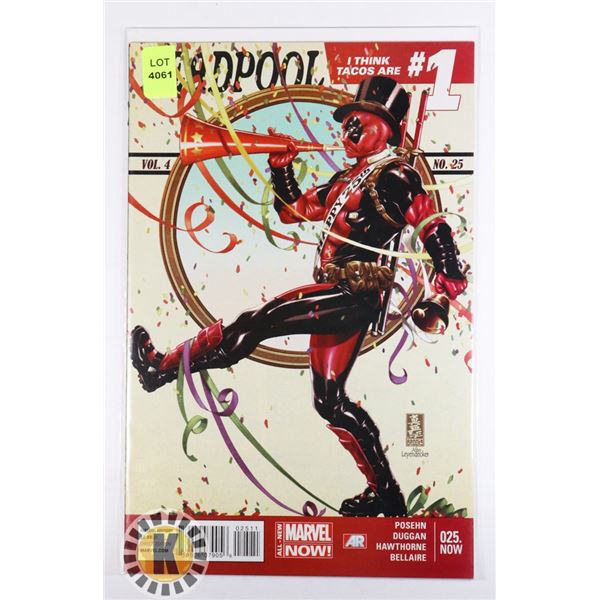 MARVEL DEADPOOL I THINK TACOS ARE #1 VOL. 4