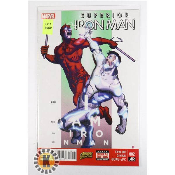 MARVEL SUPERIOR IRONMAN 002 AR