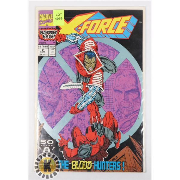 MARVEL X-FORCE THE BLOOD HUNTERS 2 SEPT