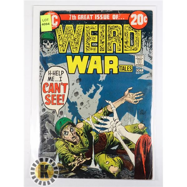 DC COMICS WEIRD WAR TALES NO.7 OCT