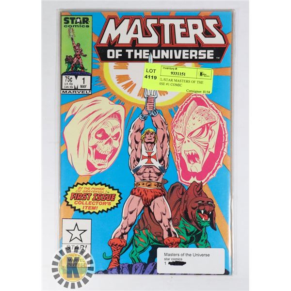 MARVEL/STAR MASTERS OF THE UNIVERSE #1 COMIC