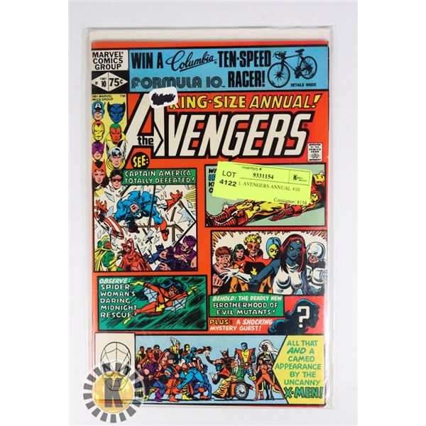 MARVEL AVENGERS ANNUAL #10 COMIC