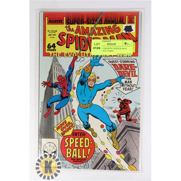MARVEL AMAZING SPIDER-MAN ANNUAL #22 COMIC