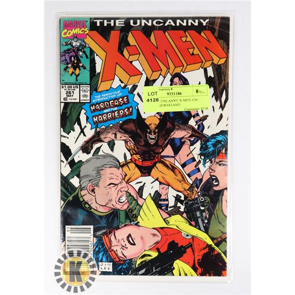 MARVEL UNCANNY X-MEN #261 COMIC, NEWSSTAND