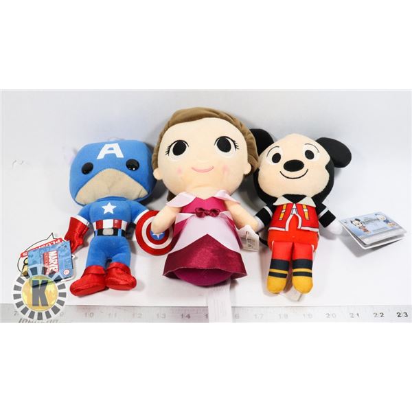 BAG OF ASSORTED FUNKO MOPEEZ  PLUSHES
