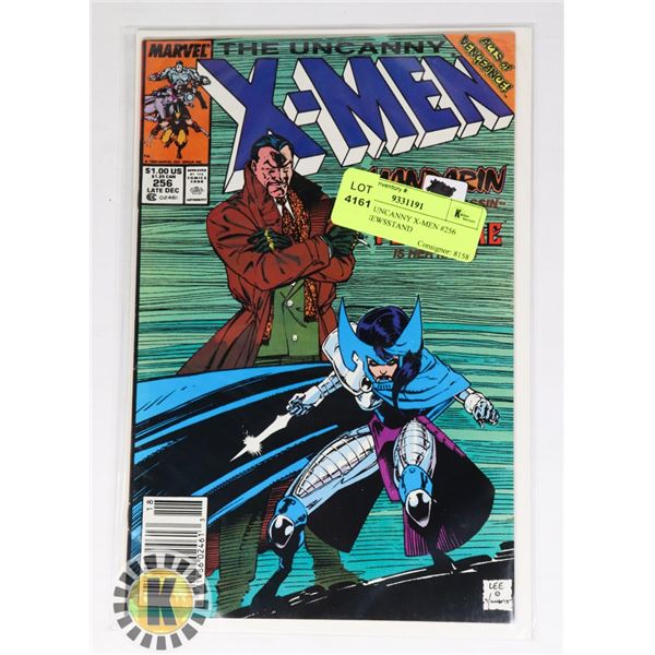 MARVEL UNCANNY X-MEN #256 COMIC, NEWSSTAND