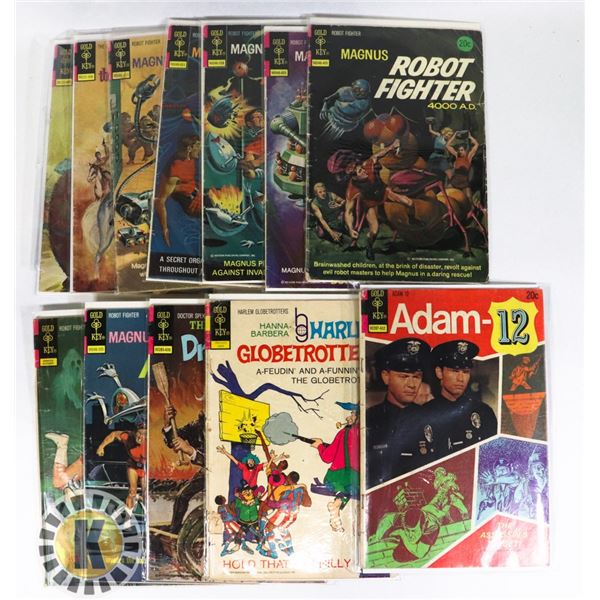 12 GOLDEN KEY COMICS 20 CENT, 25 CENT COMICS