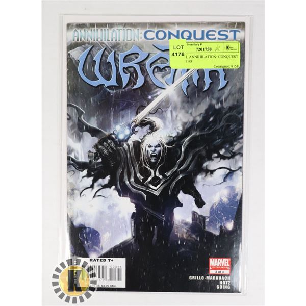 MARVEL ANNIHILATION: CONQUEST WRAITH #3